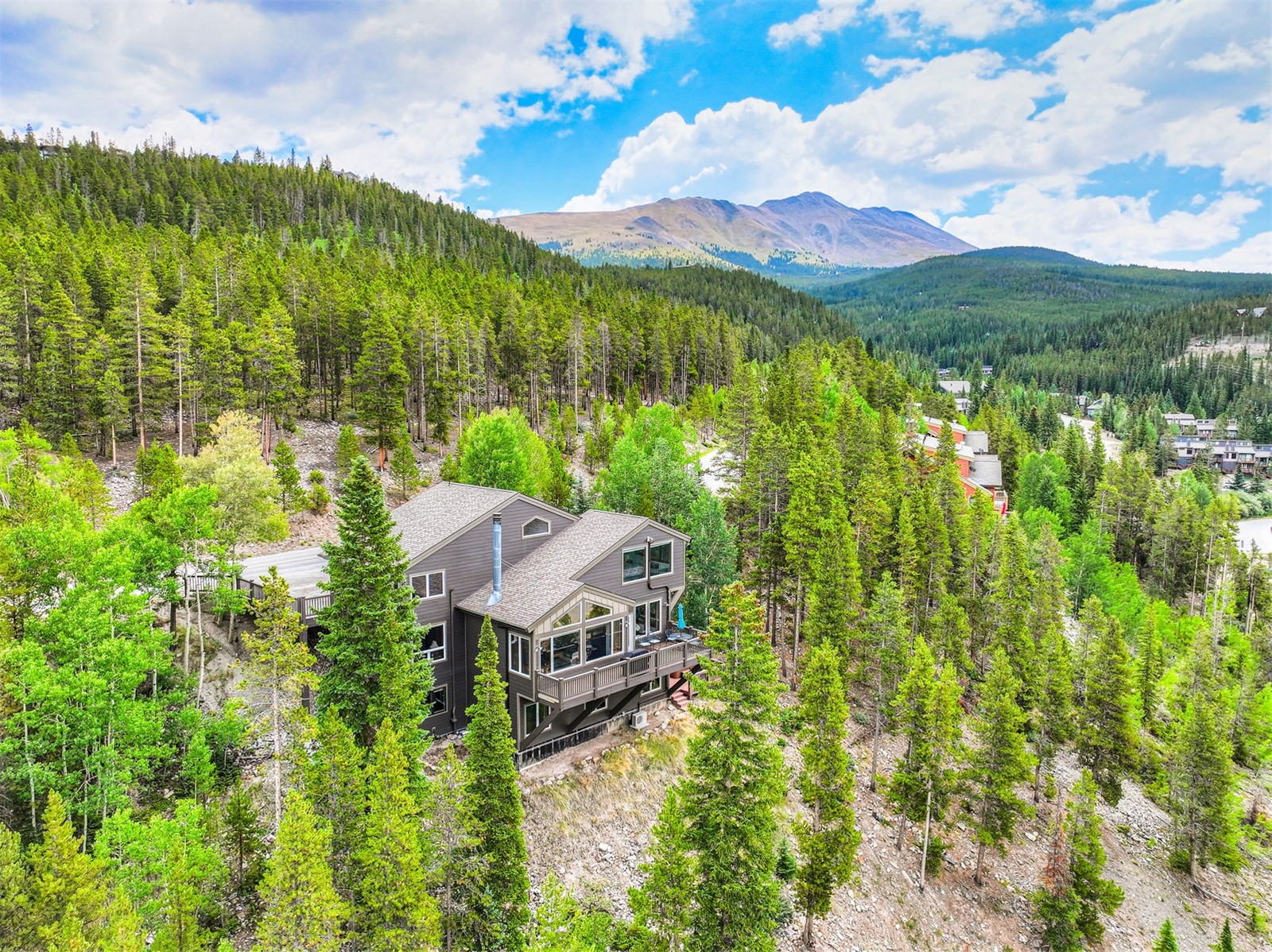 2542 Boreas Pass Road Breckenridge, CO 80424 - Photo 2 of 33 a view of a lake with a mountain in the background