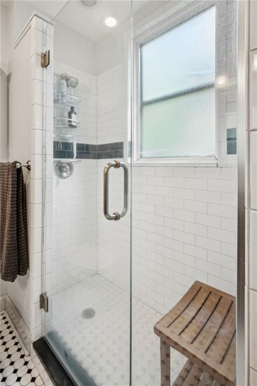 926 Waverly Way Northeast, Unit F Atlanta, GA 30307 - Photo 16 of 33 a bathroom with a shower