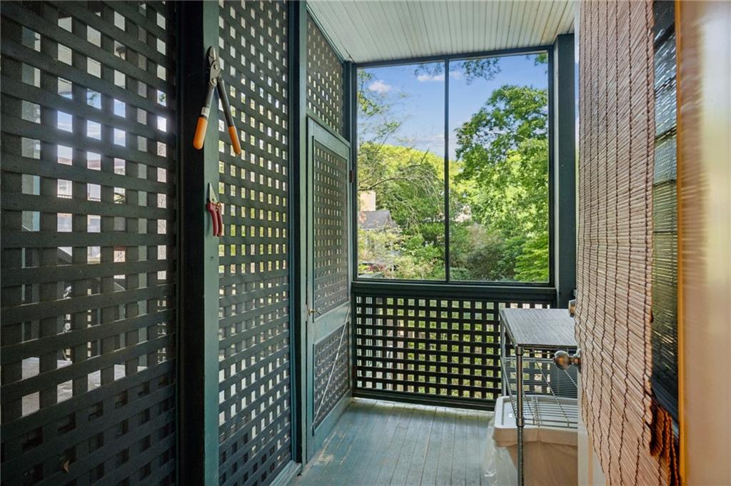 926 Waverly Way Northeast, Unit F Atlanta, GA 30307 - Photo 25 of 33 a view of a balcony