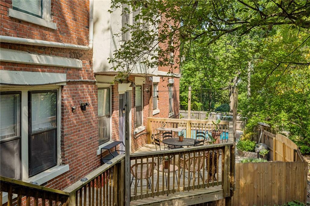 926 Waverly Way Northeast, Unit F Atlanta, GA 30307 - Photo 27 of 33 a view of balcony with furniture
