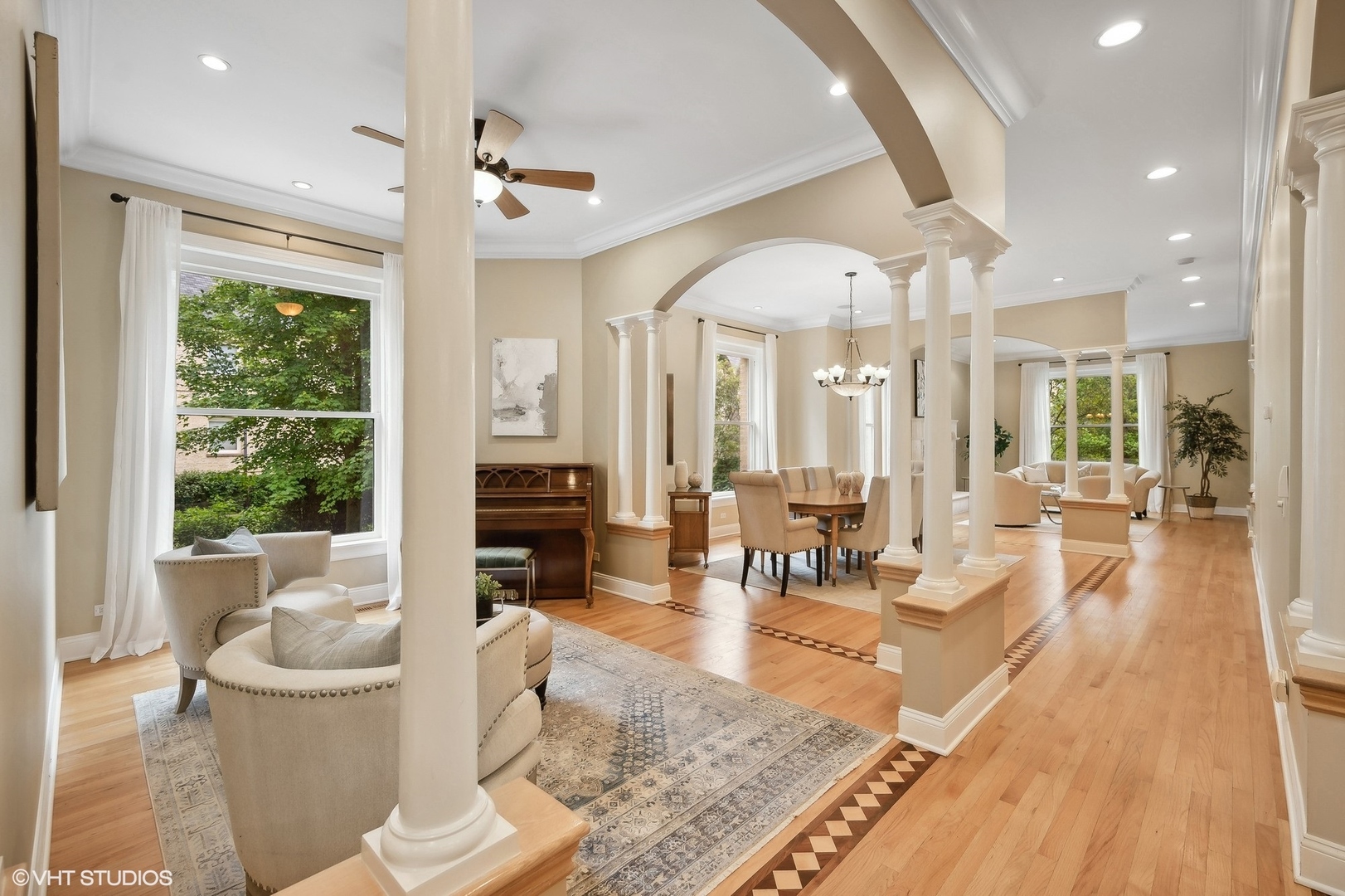 41 Scott Loop Highland Park, IL 60035 - Photo 11 of 50 a living room with furniture and a large window
