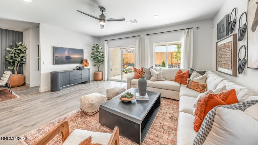 4302 Painted Cloud Way Sparks, NV 89436 - Photo 12 of 30 a living room with furniture and a flat screen tv