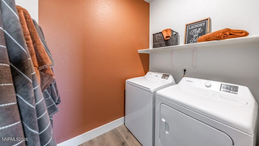 4302 Painted Cloud Way Sparks, NV 89436 - Photo 30 of 30 a utility room with dryer and washer