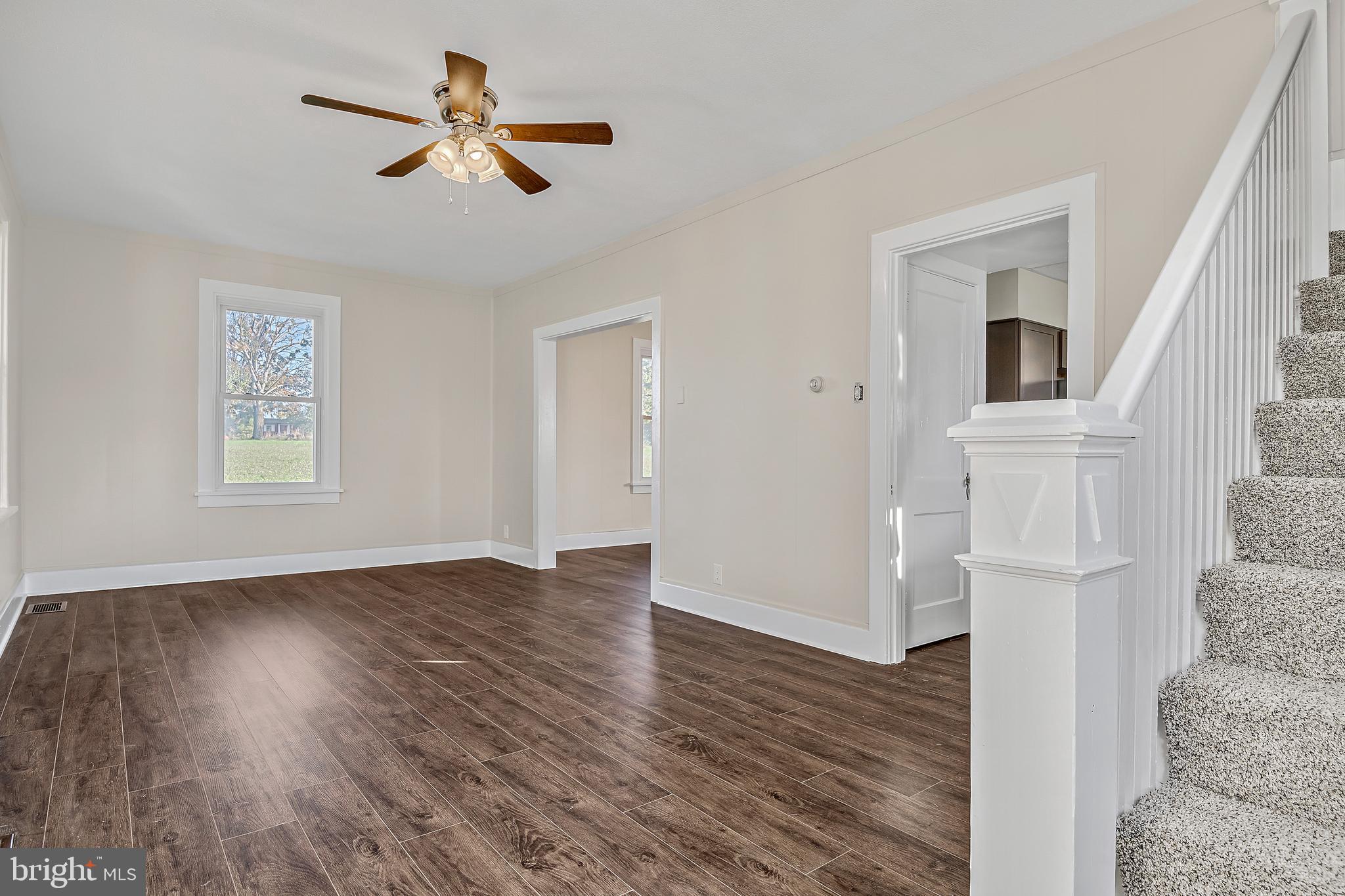 206 Hershey Road Hummelstown, PA 17036 - Photo 4 of 26 a view of room with workspace and wooden floor