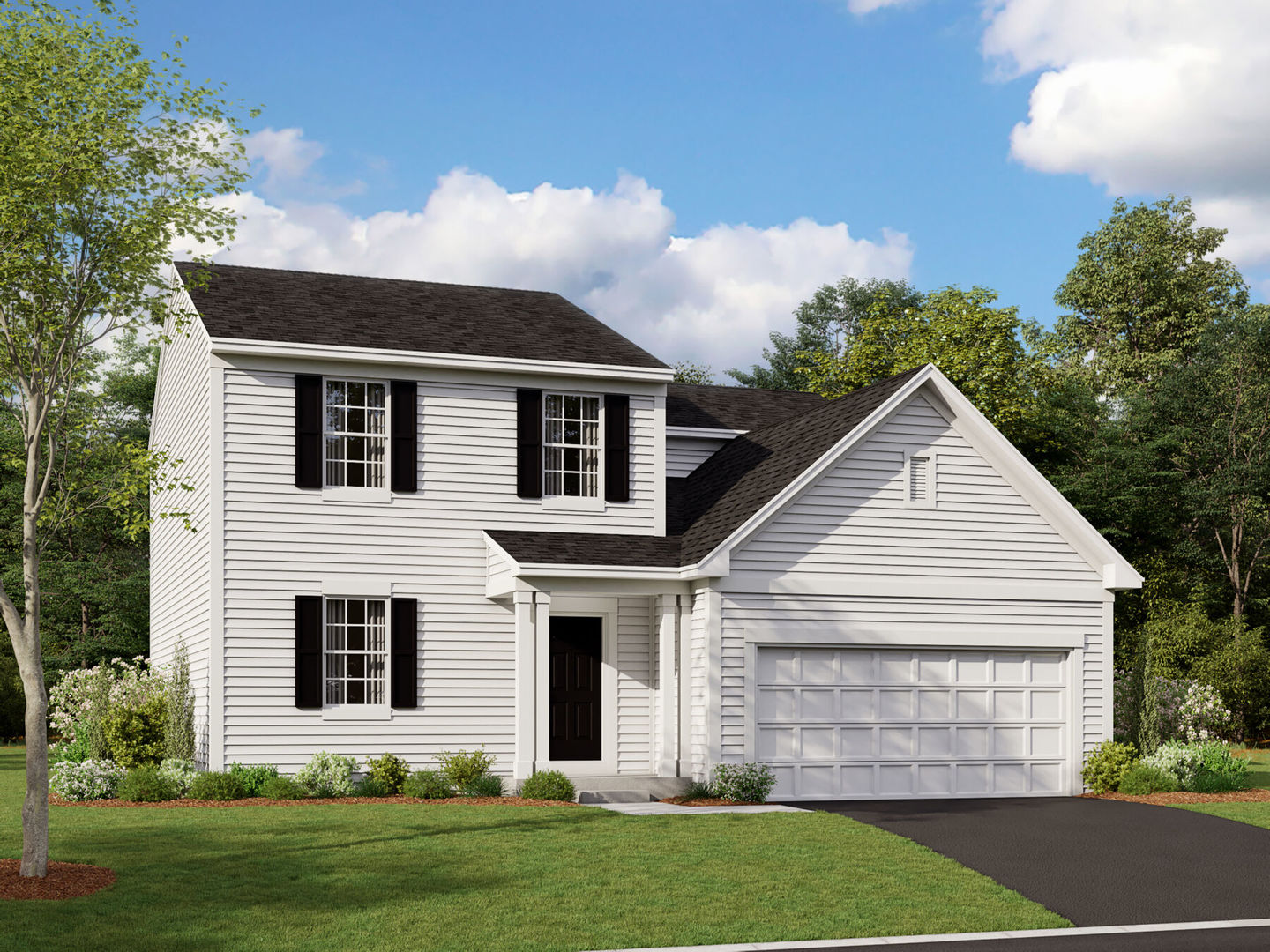 1313 Comstock Road South Elgin, IL 60177 - Photo 1 of 1 a front view of a house with a garden