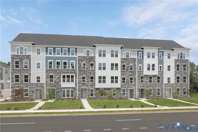 a view of building with a street