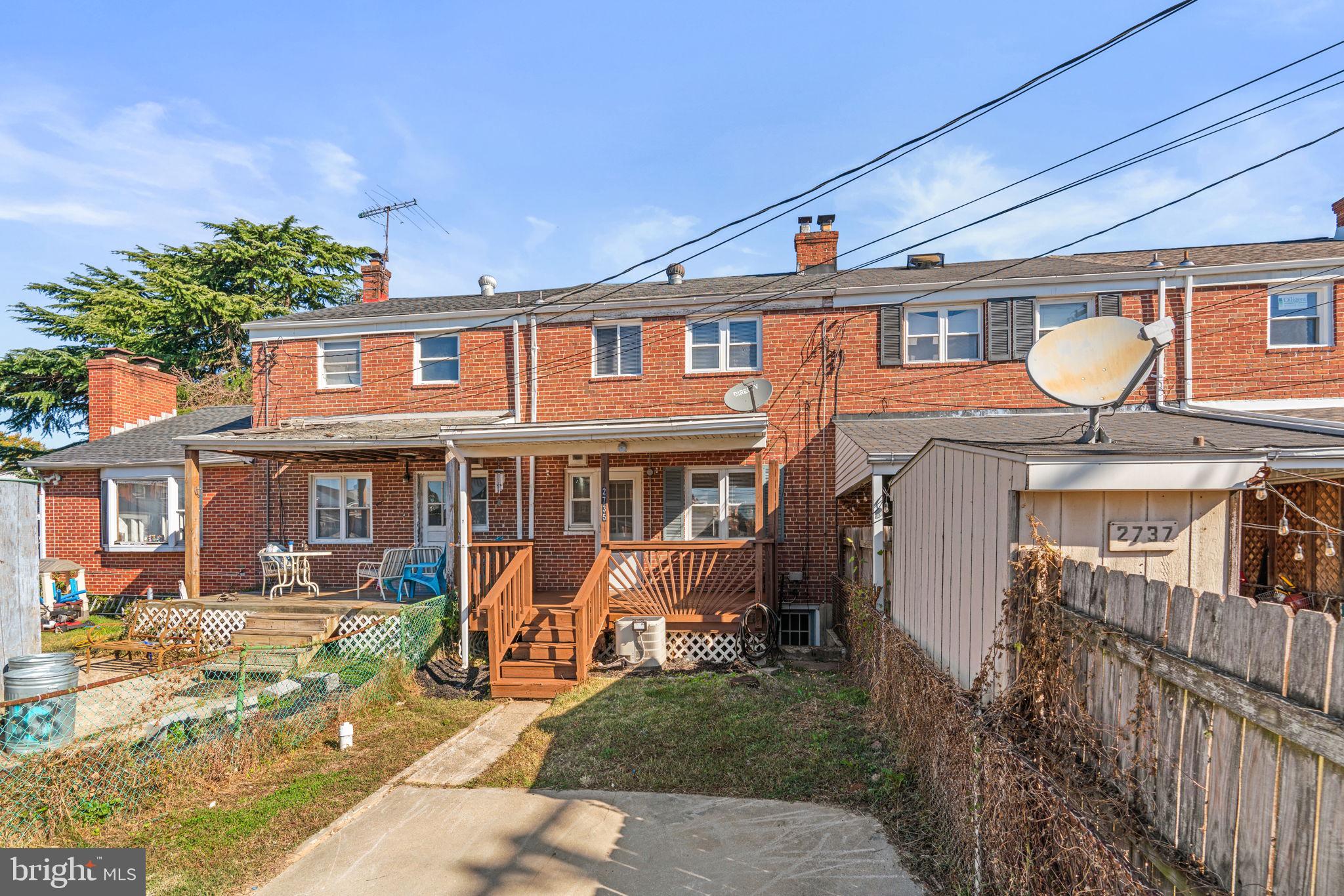 2735 Moorgate Road Dundalk, MD 21222 - Photo 34 of 35 a view of a house with a patio
