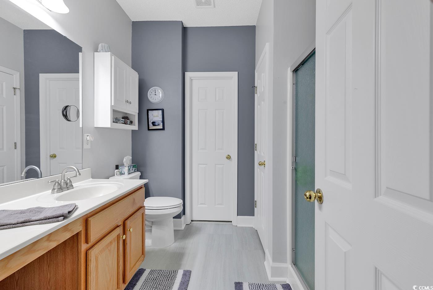 112 Coldstream Cove Loop, Unit 303 Murrells Inlet, SC 29576 - Photo 13 of 39 Bathroom with vanity, toilet, and walk in shower