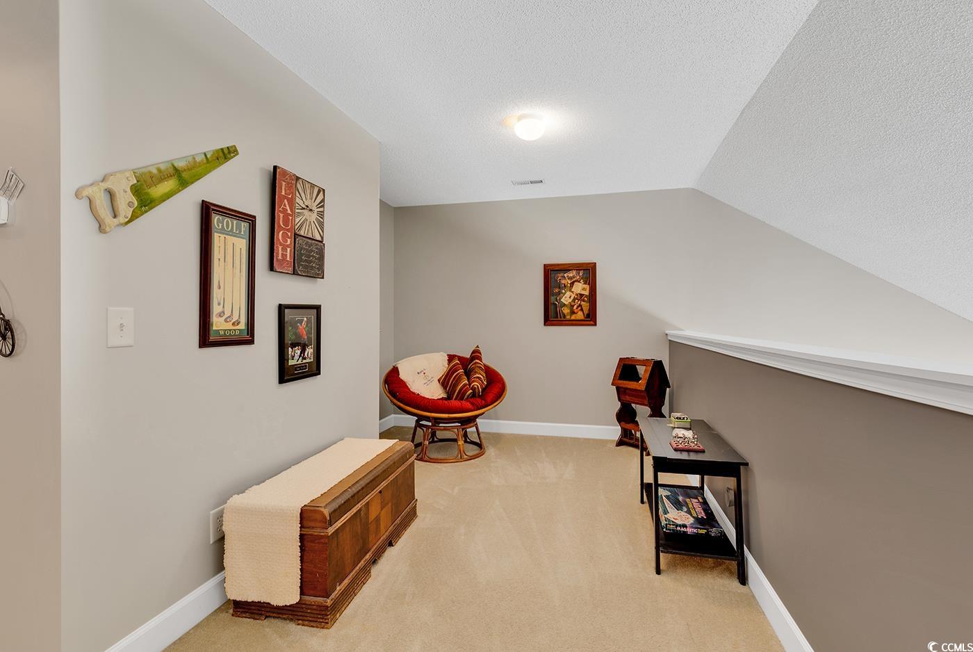 112 Coldstream Cove Loop, Unit 303 Murrells Inlet, SC 29576 - Photo 17 of 39 Sitting room featuring a textured ceiling, light c