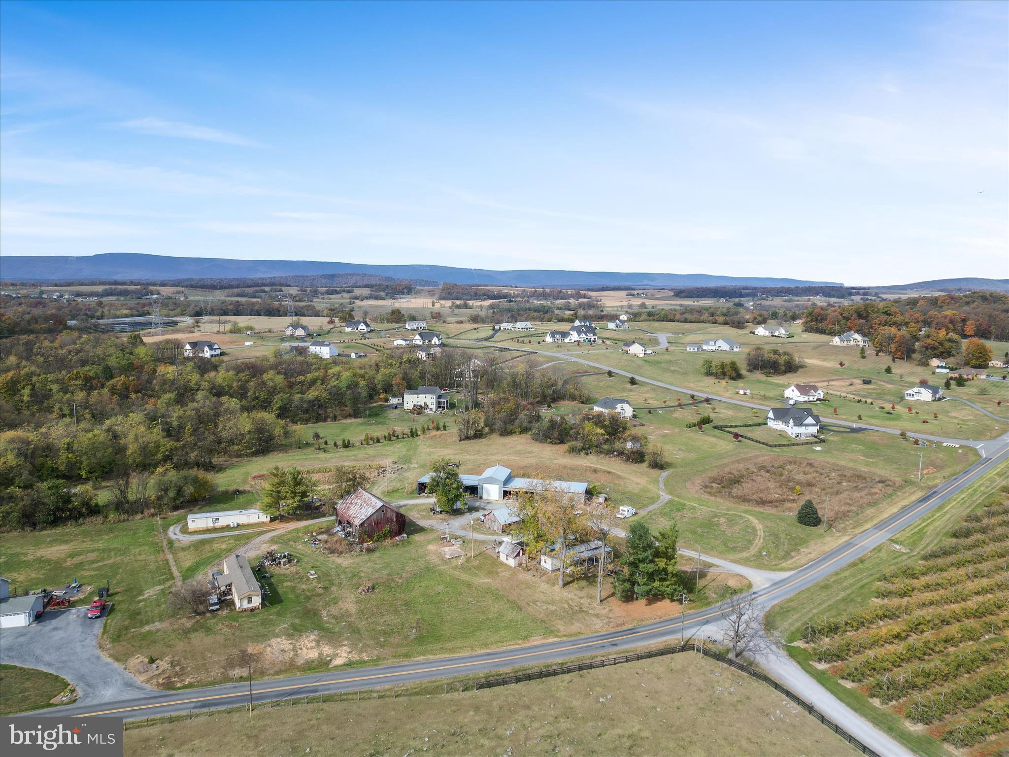 458 Hites Road Stephens City, VA 22655 - Photo 12 of 17 an aerial view of residential houses with outdoor space
