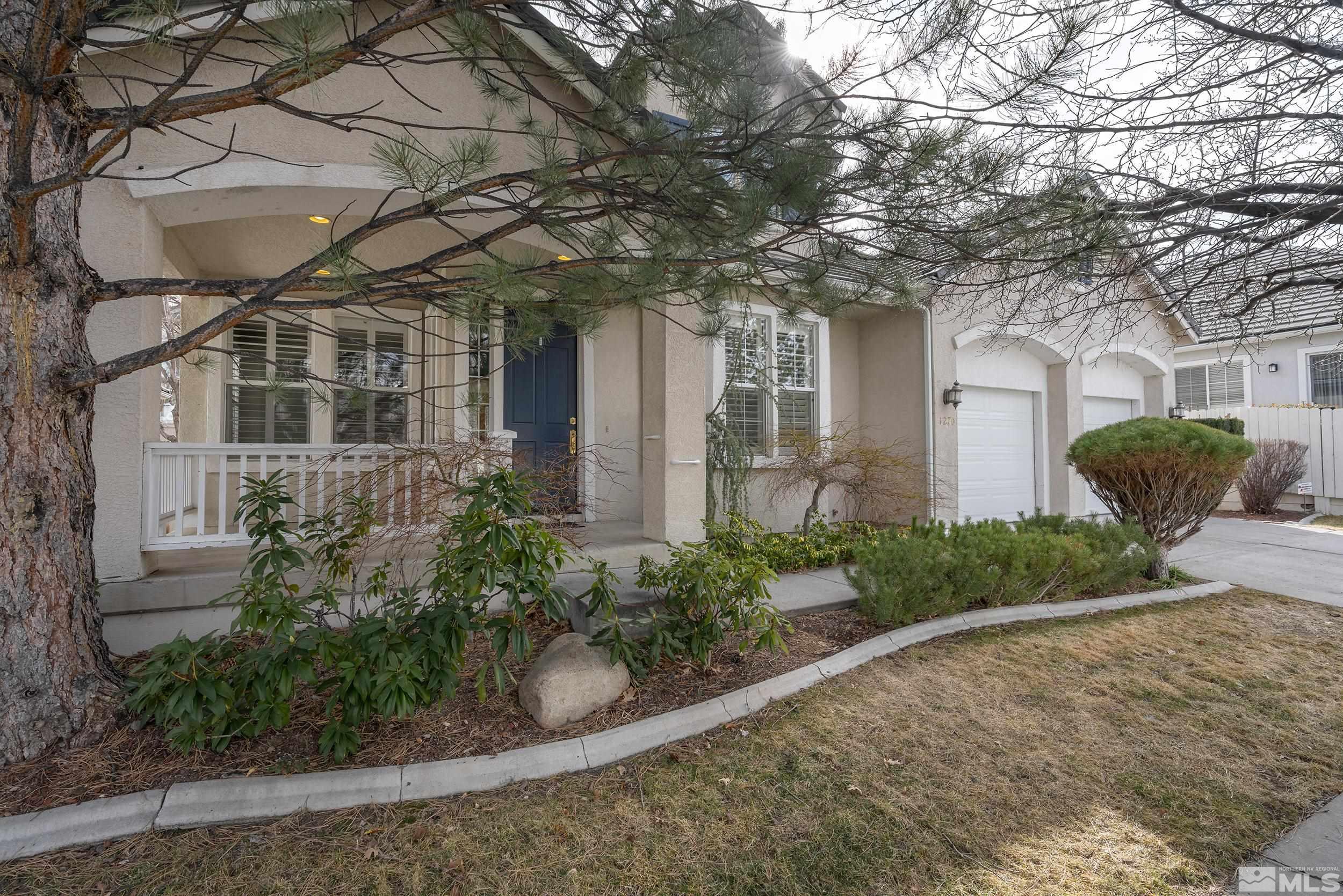1270 Greenwich Way Reno, NV 89519 - Photo 1 of 20 a front view of a house with garden