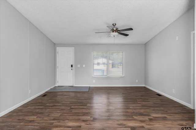 wooden floor in an empty room