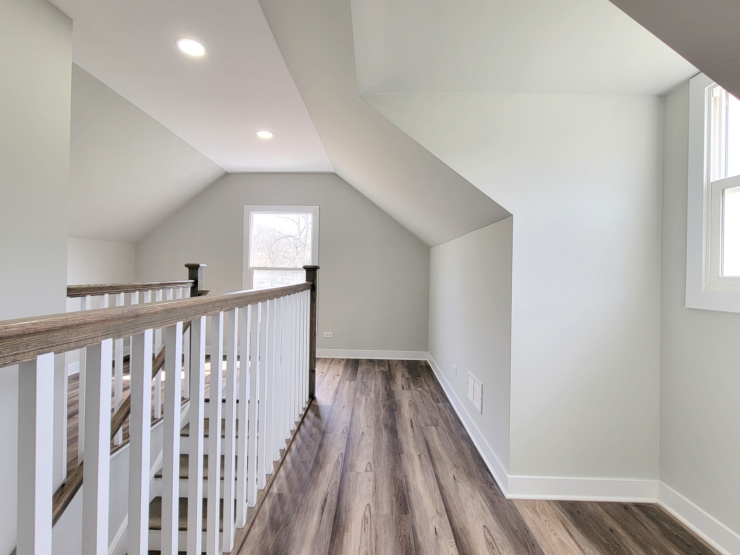 S333 Winfield Road Winfield, IL 60190 - Photo 14 of 37 a view of hallway with wooden floor