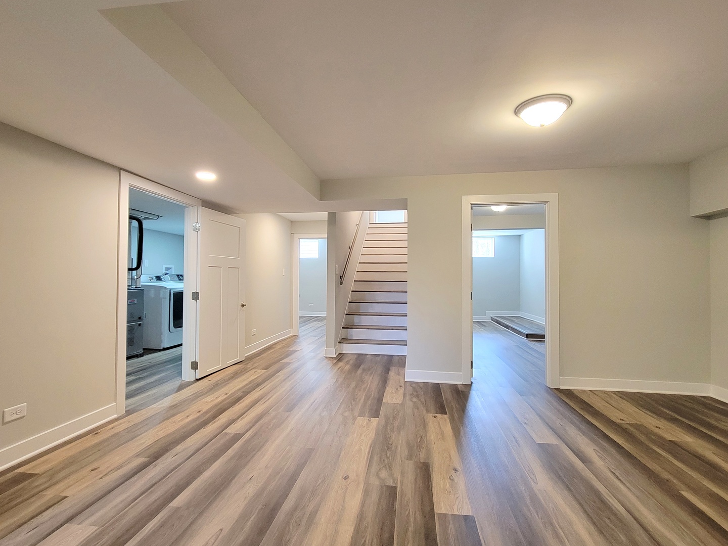 S333 Winfield Road Winfield, IL 60190 - Photo 22 of 37 a view of a hallway with wooden floor