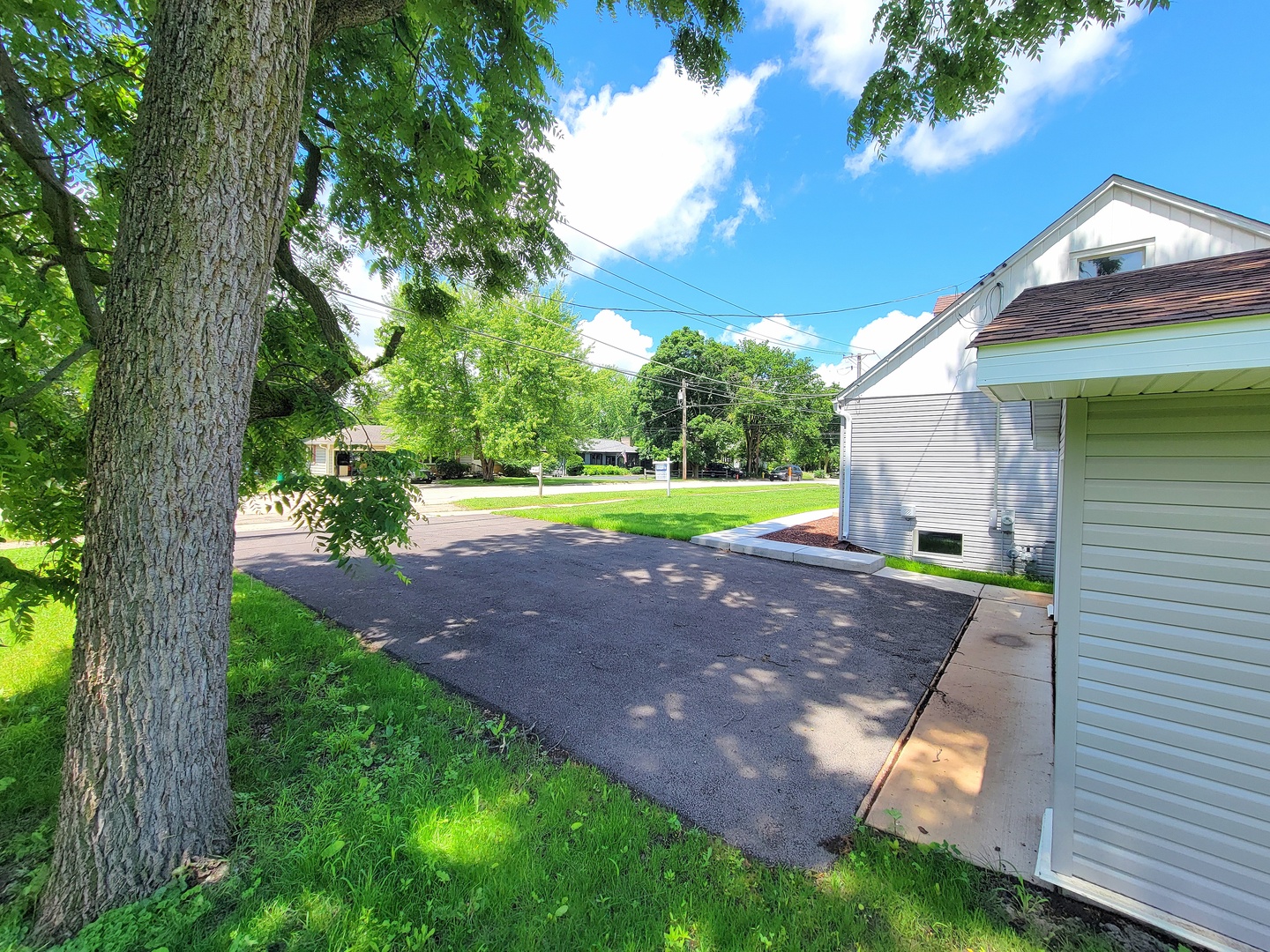 S333 Winfield Road Winfield, IL 60190 - Photo 32 of 37 a view of a yard with plants and a large tree
