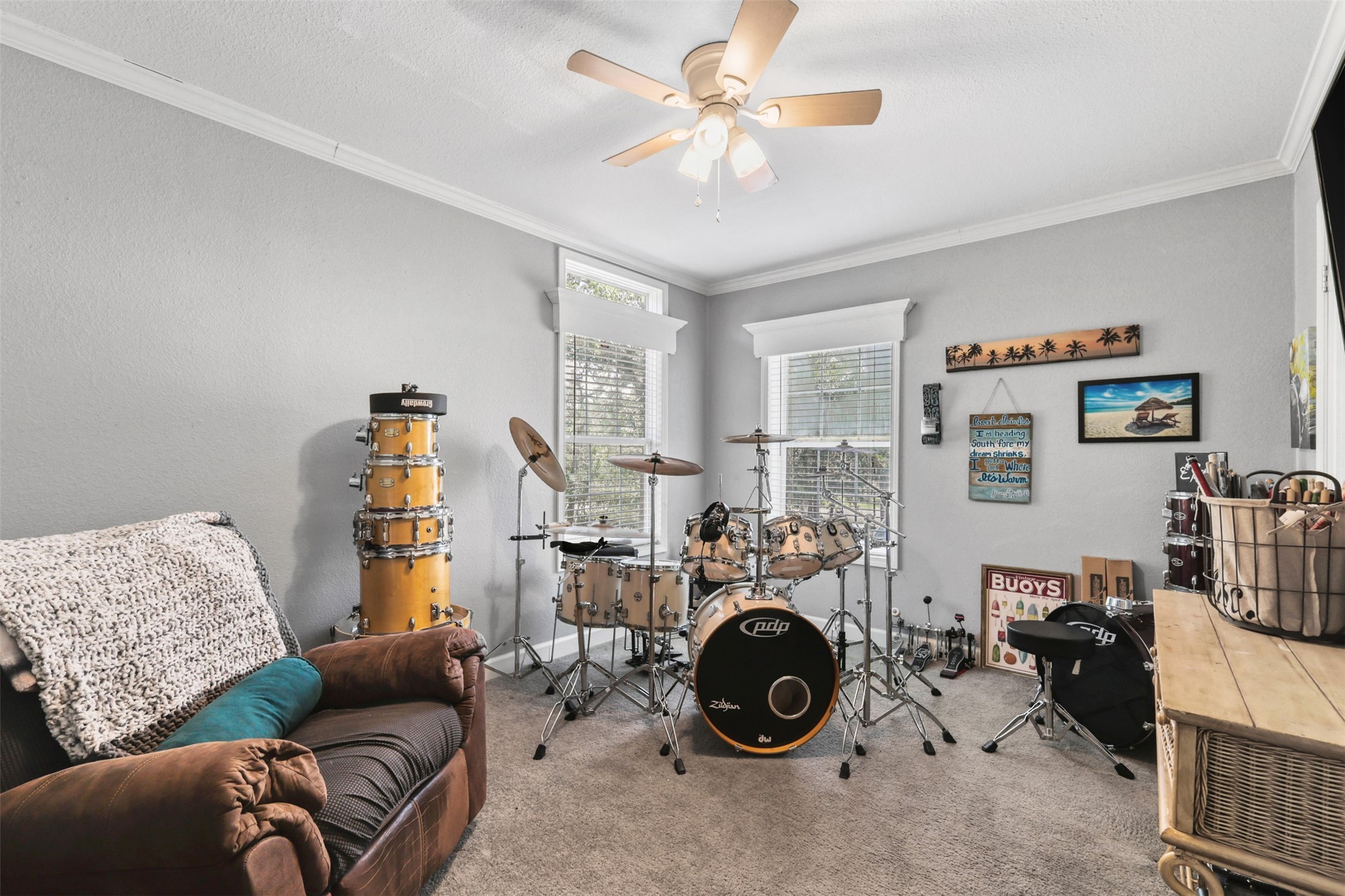 735 Boysenberry Road Somerville, TX 77879 - Photo 13 of 36 a living room with furniture and a chandelier
