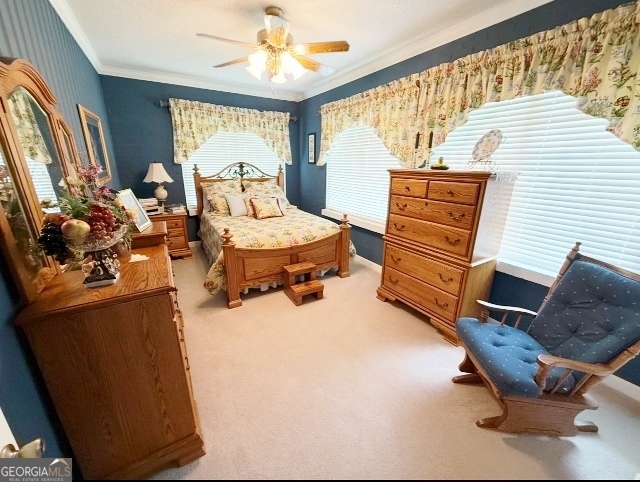 7586 Eastman Road Soperton, GA 30457 - Photo 12 of 29 a bedroom with furniture and a large window