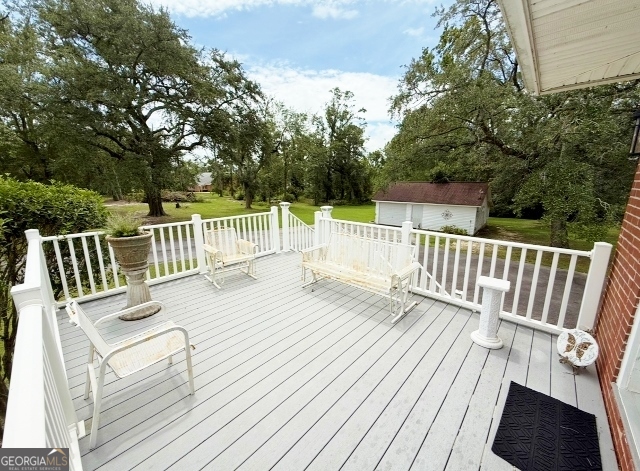 7586 Eastman Road Soperton, GA 30457 - Photo 20 of 29 a view of deck with patio