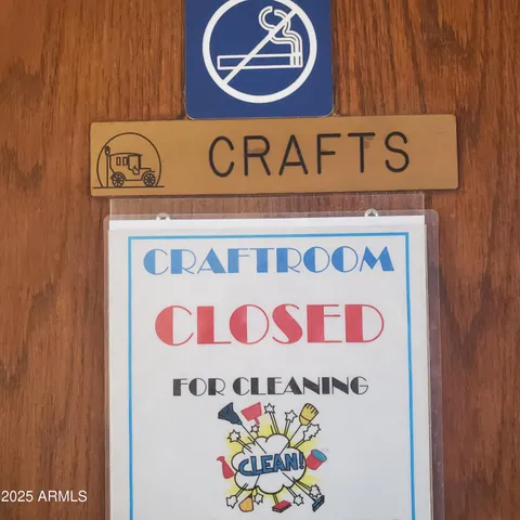 a close up of a sign