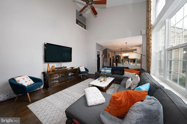 a bedroom with a bed and a desk