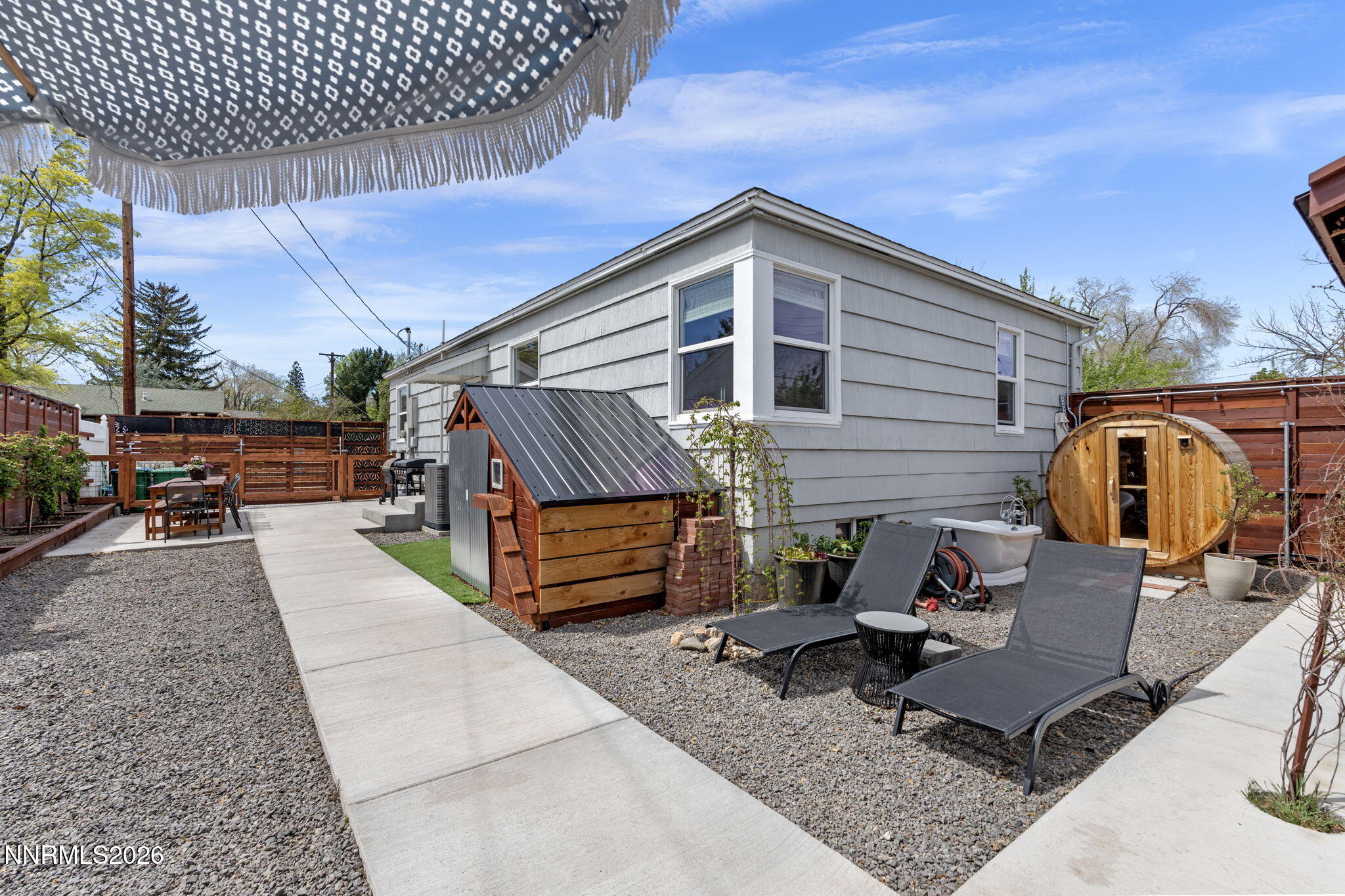 1530 Elmcrest Drive Reno, NV 89503 - Photo 31 of 36 a view of backyard with outdoor seating