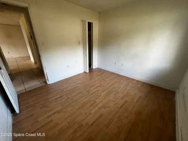 a view of empty room