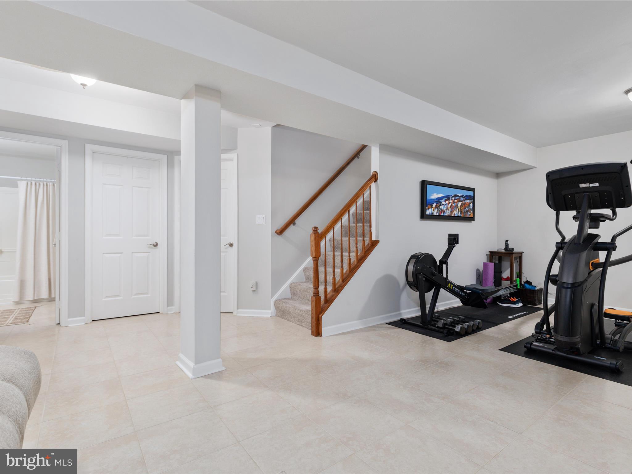 772 3rd Street Herndon, VA 20170 - Photo 25 of 52 a view of a room with gym equipment
