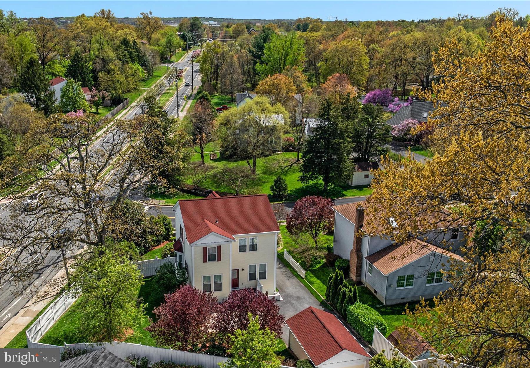 772 3rd Street Herndon, VA 20170 - Photo 39 of 52 an aerial view of a house with a yard