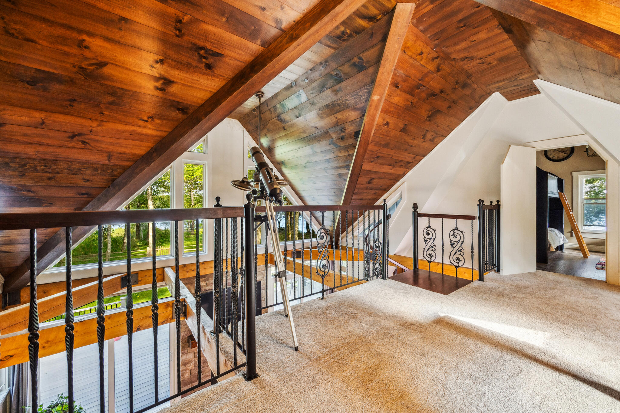 95 Silsby Road Mariaville, ME 04605 - Photo 31 of 87 Great Room Loft