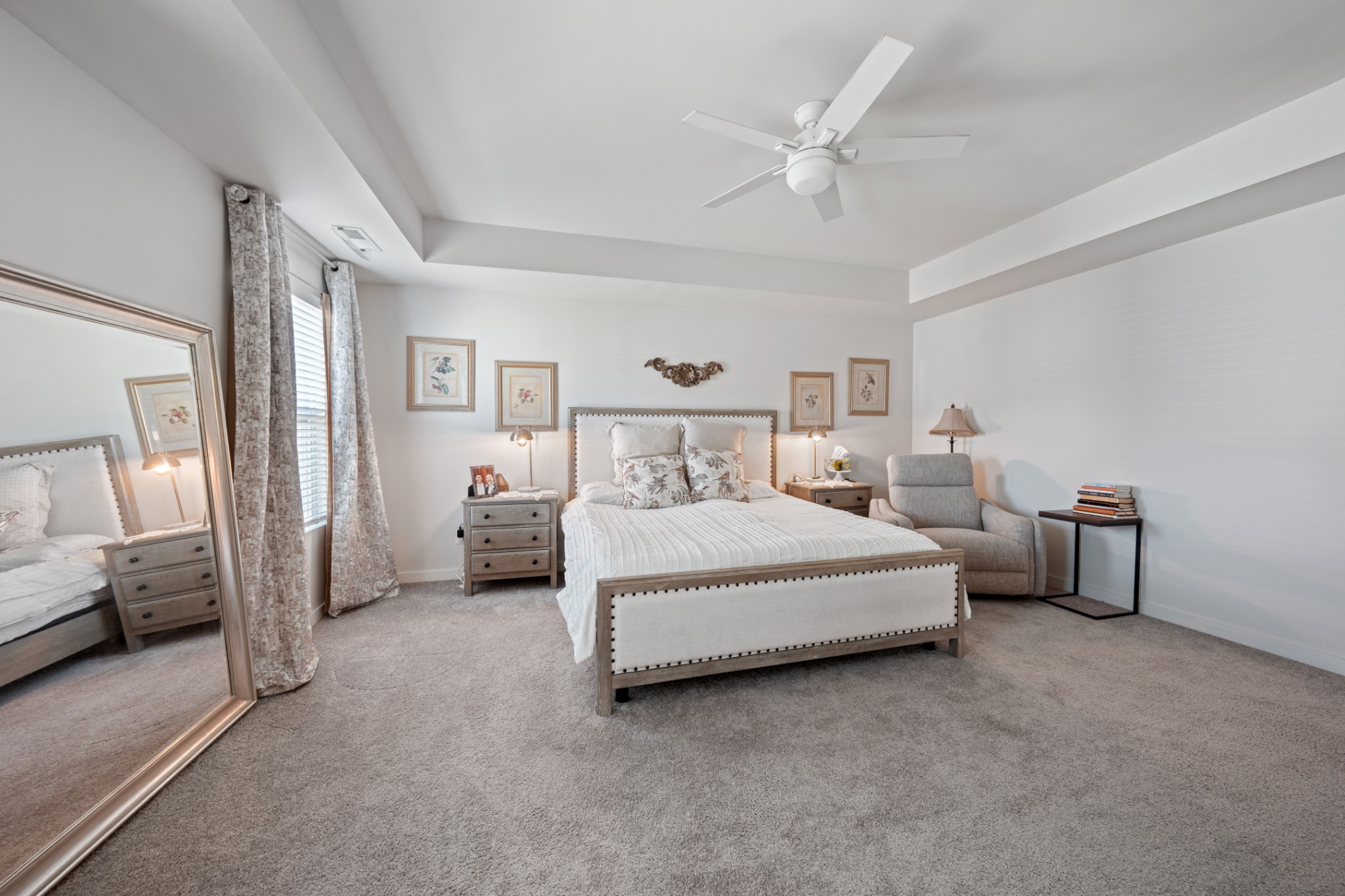 158 Southwind Run Spring Hill, TN 37174 - Photo 29 of 43 a spacious bedroom with a bed and a walk in closet