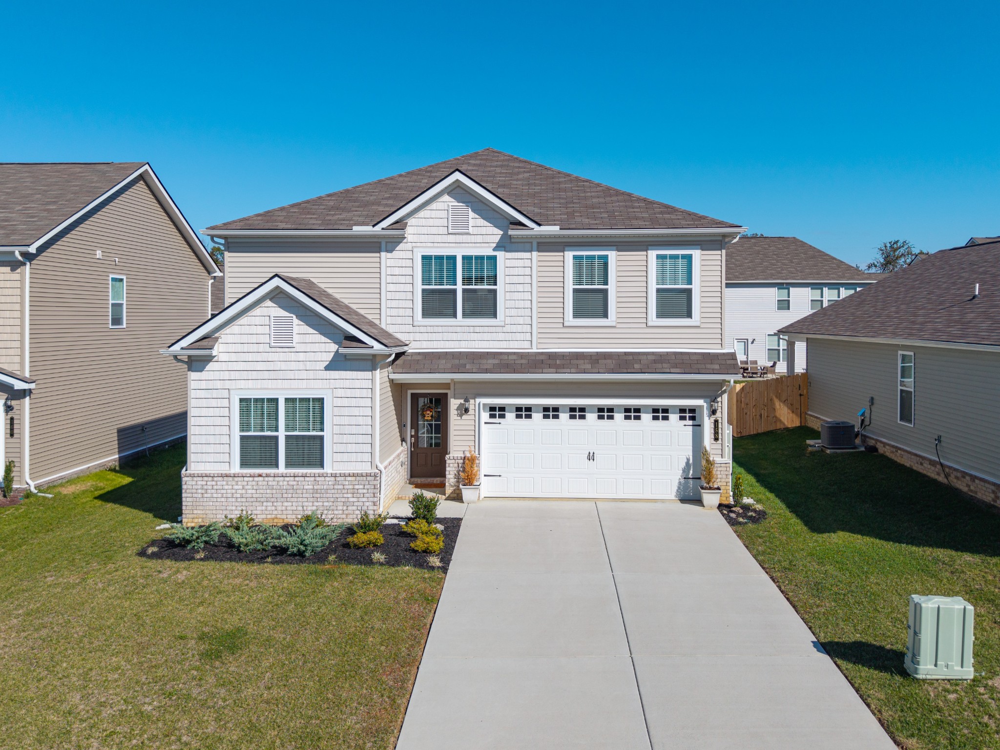 158 Southwind Run Spring Hill, TN 37174 - Photo 33 of 43 a front view of a house with a yard