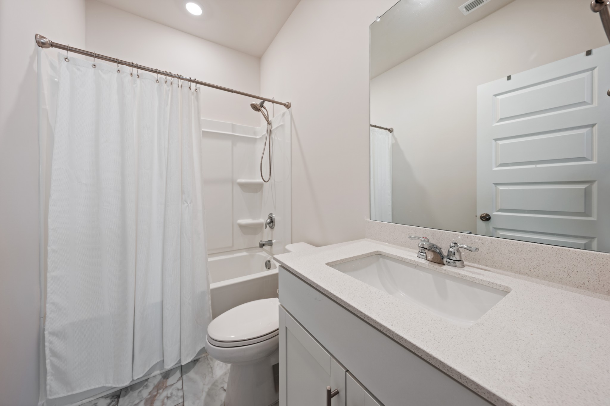 158 Southwind Run Spring Hill, TN 37174 - Photo 9 of 43 a bathroom with a sink a toilet and shower