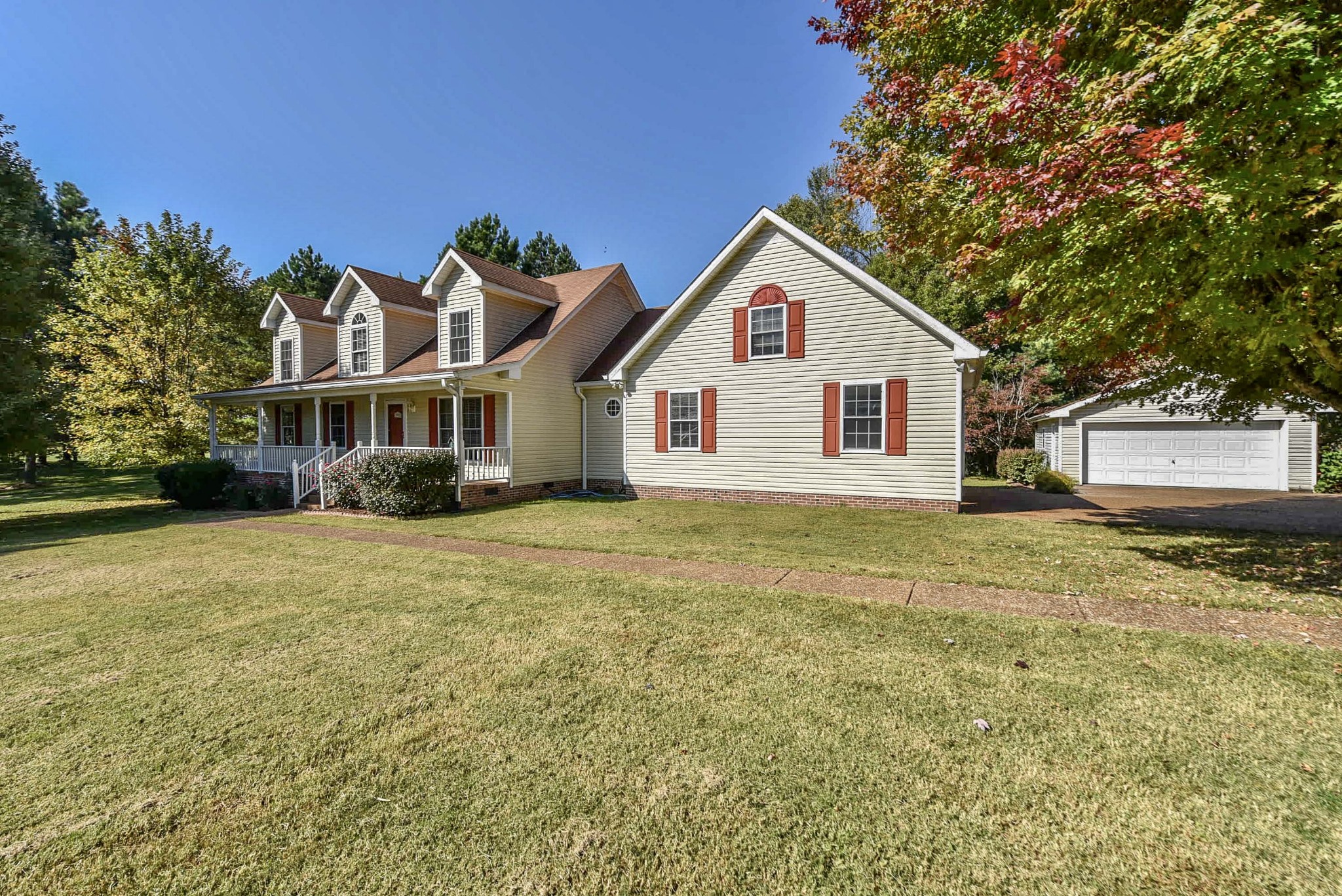 1059 North Corinth Road Portland, TN 37148 - Photo 33 of 40 a view of a house with a yard