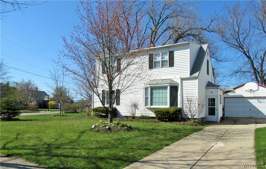 4 Rye Place Tonawanda, NY 14150 - Photo 1 of 1 Maintenance free, lovely bay window, semi attached