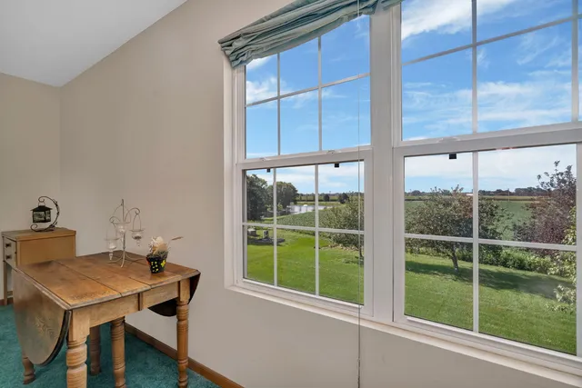 a view of a workspace with a window