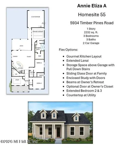 $380,010 | 1104 Wildlight Avenue, Yulee, FL 32097