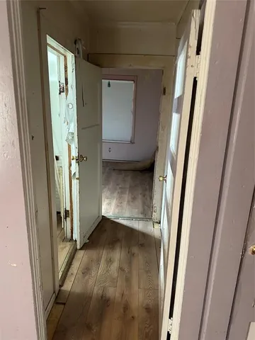 a view of front door