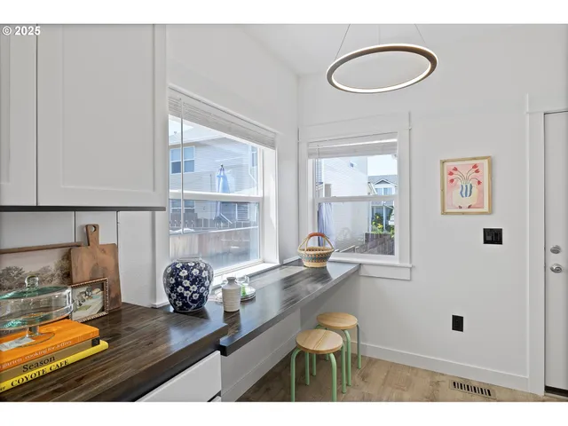 a living room with furniture and window