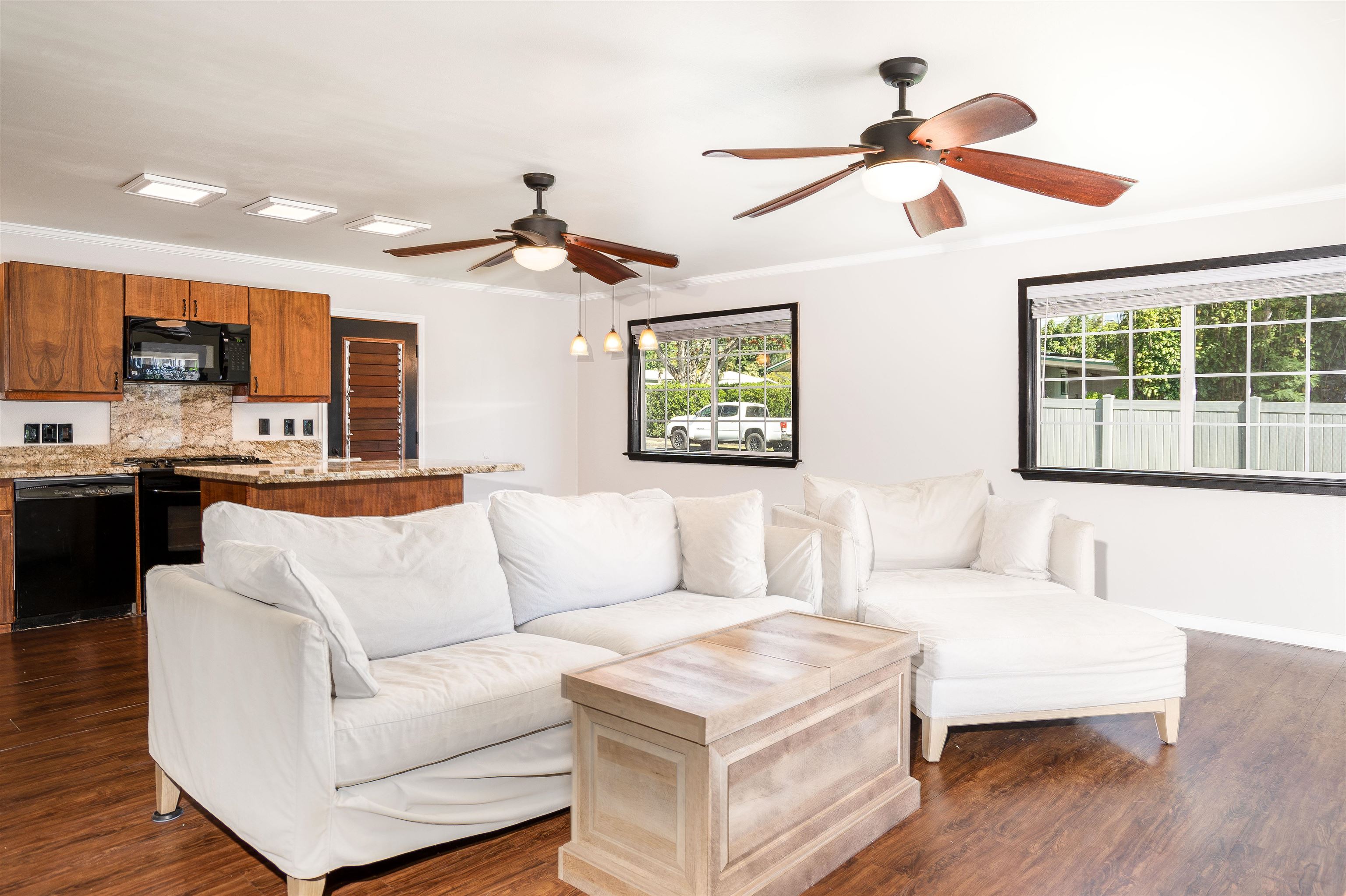 8 Laupapa Place Haiku, HI 96708 - Photo 30 of 30 a living room with furniture and a flat screen tv
