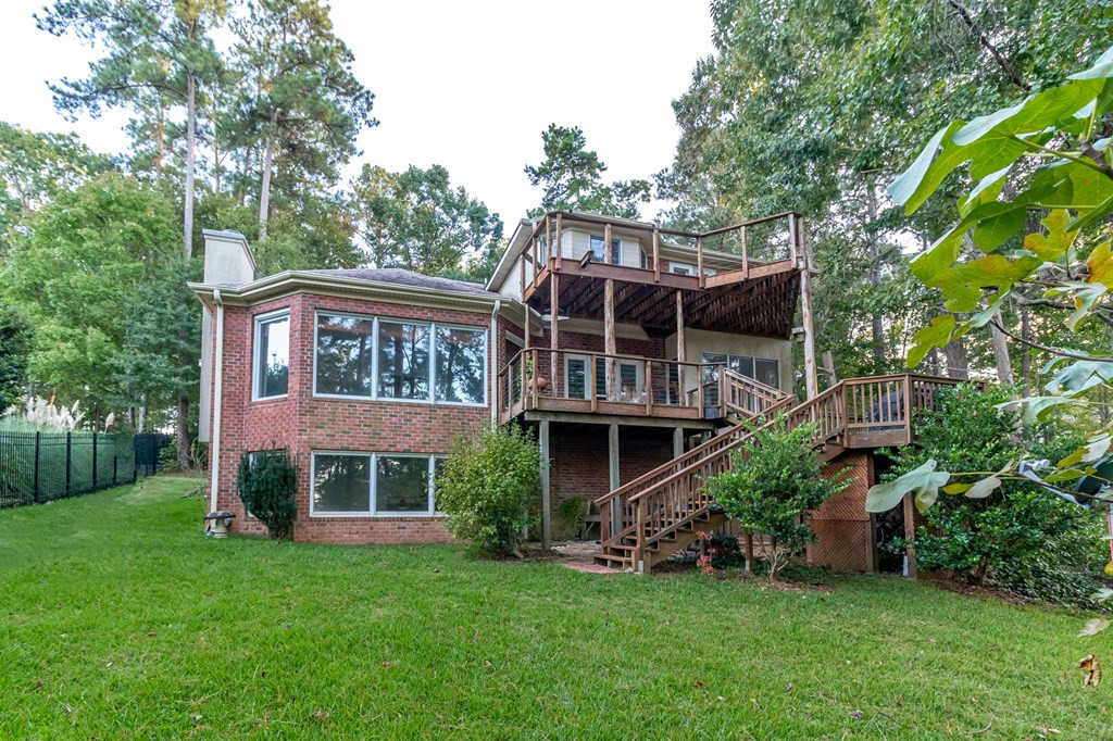 6105 Ridge Road Appling, GA 30802 - Photo 9 of 46 Plenty of windows and decks to enjoy the water vie