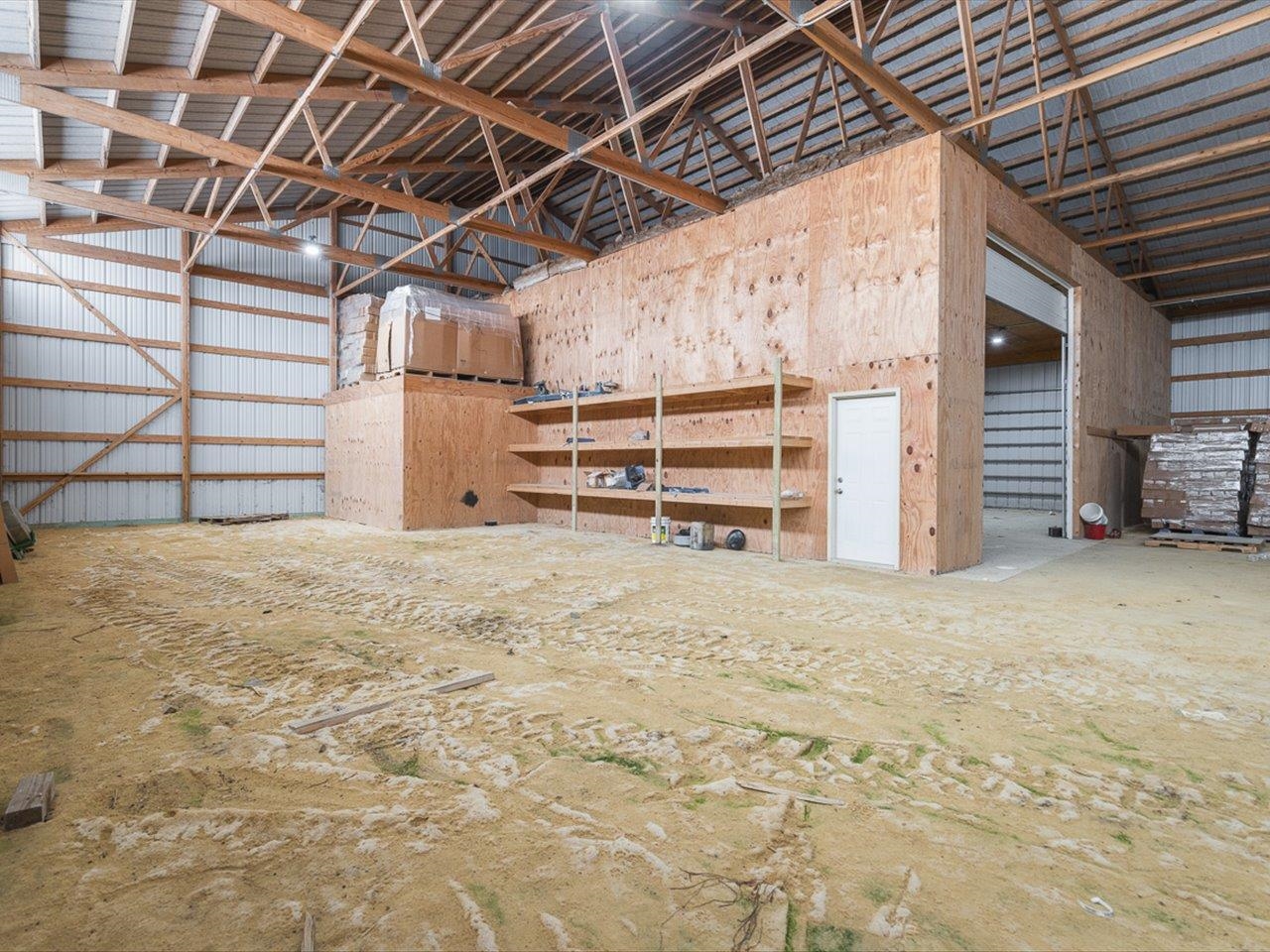 11635 Wange Road Capron, IL 61012 - Photo 46 of 57 a view of a room with wooden walls
