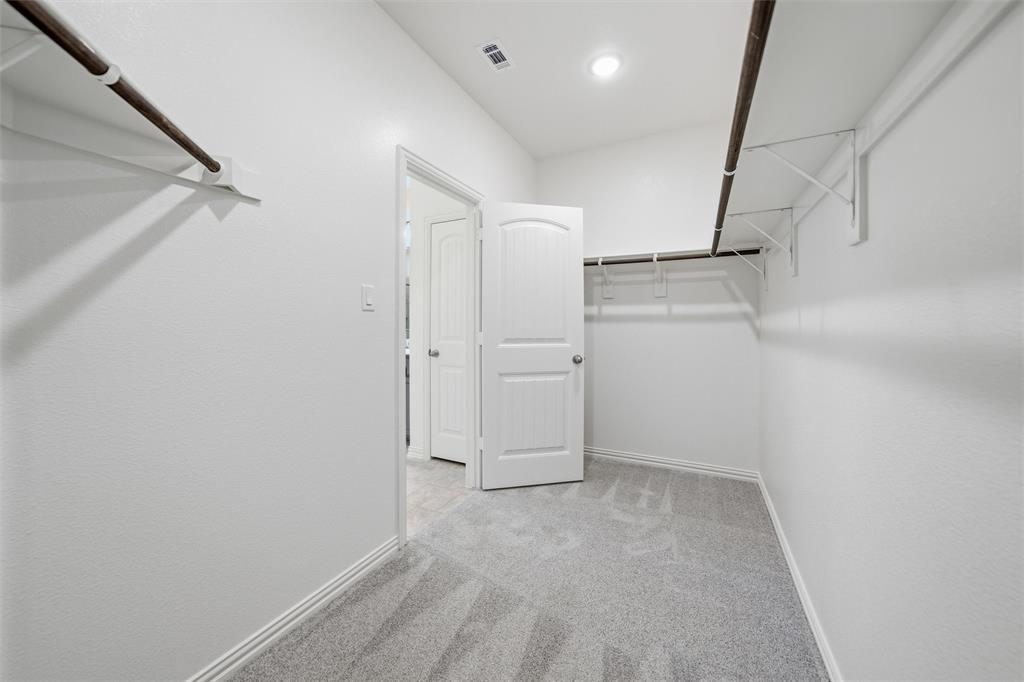 1228 Sabine River Lane Springtown, TX 76082 - Photo 22 of 30 Walk in closet featuring light colored carpet