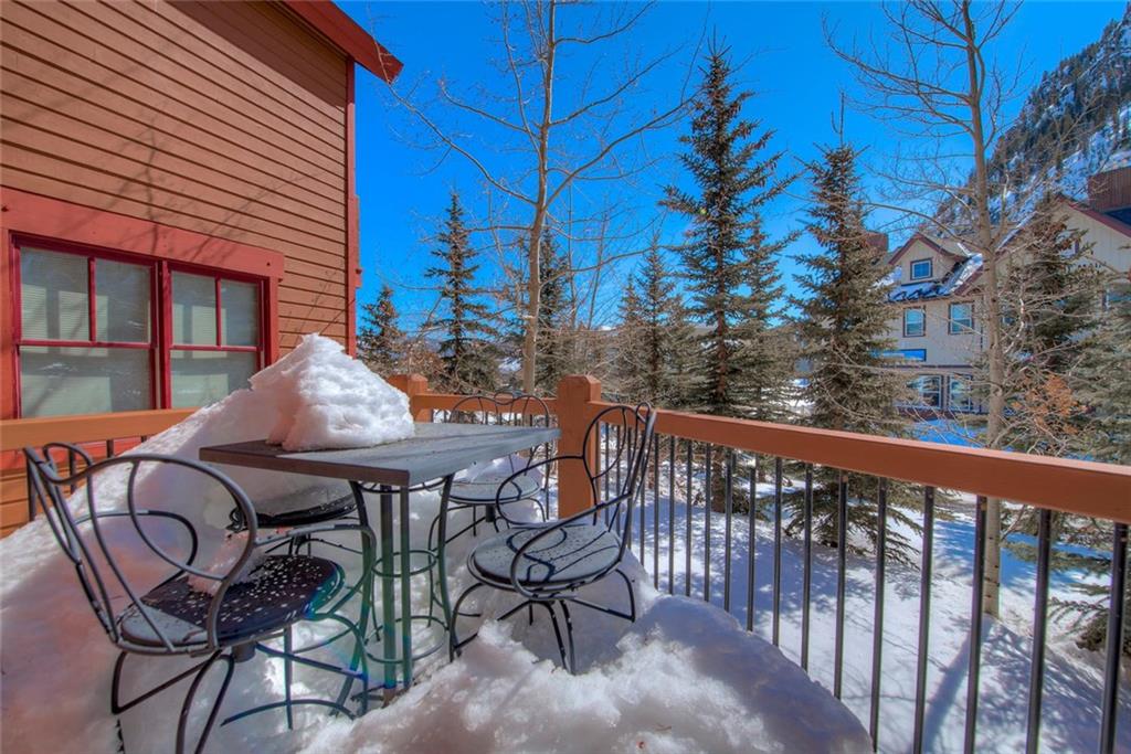 334 D Streamside Lane Frisco, CO 80443 - Photo 17 of 35 a view of a chairs and table in the balcony