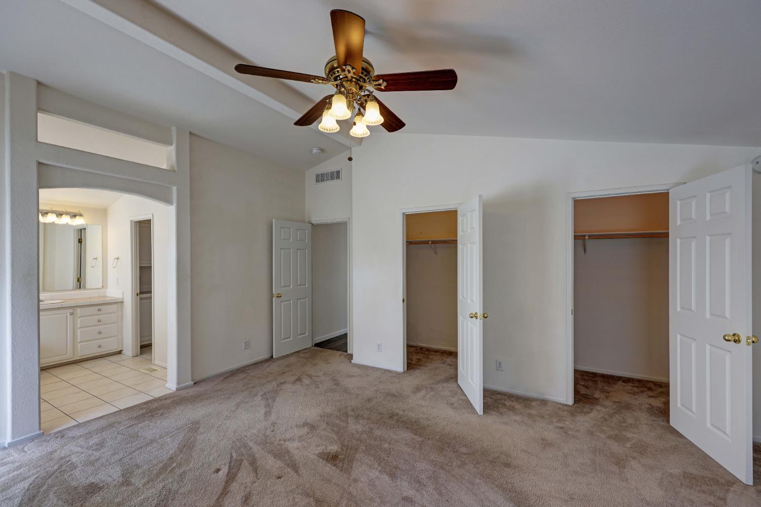450 Gladycon Road, Unit 83 Colfax, CA 95713 - Photo 14 of 52 a view of a livingroom with a ceiling fan and entryway