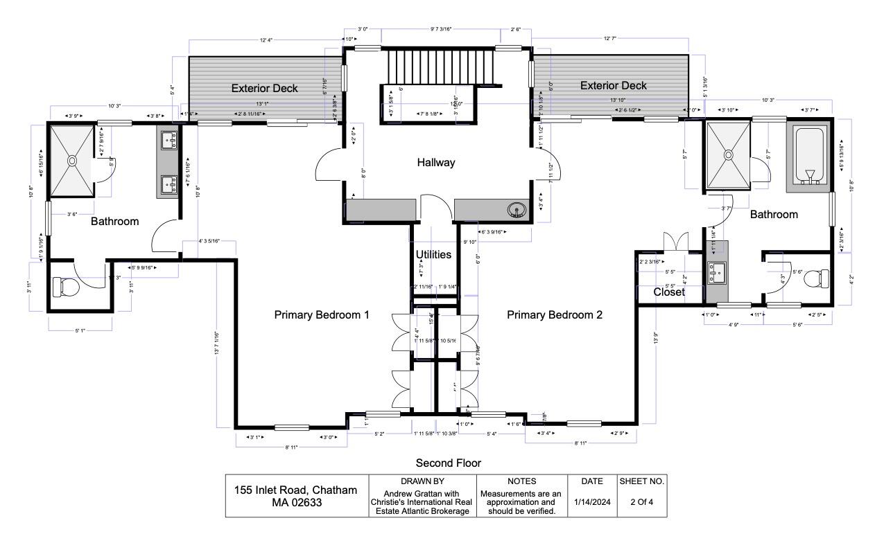 155 Inlet Road Chatham, MA 02633 - Photo 76 of 78 155 Inlet Road Floor Plans JPEG 2