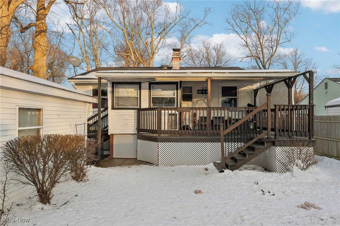 1846 Benjamin Road Madison, OH 44057 - Photo 33 of 43 Covered Back Deck