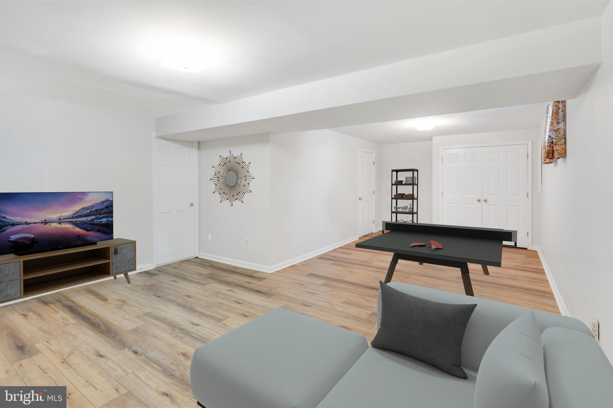 8536 Hooes Road Springfield, VA 22153 - Photo 36 of 49 Virtually Staged - Recreation Room Setup