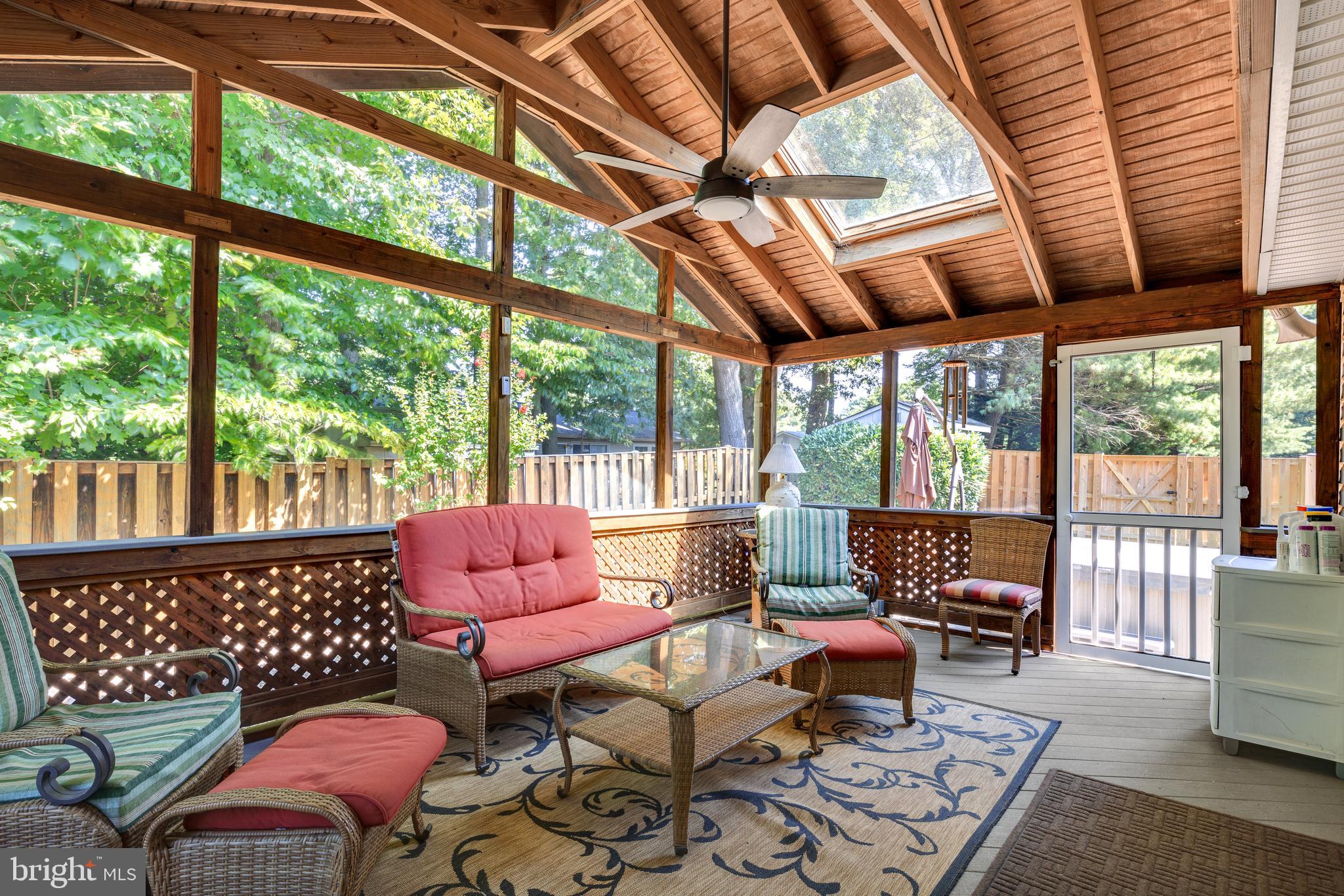 8536 Hooes Road Springfield, VA 22153 - Photo 39 of 49 Screened Porch