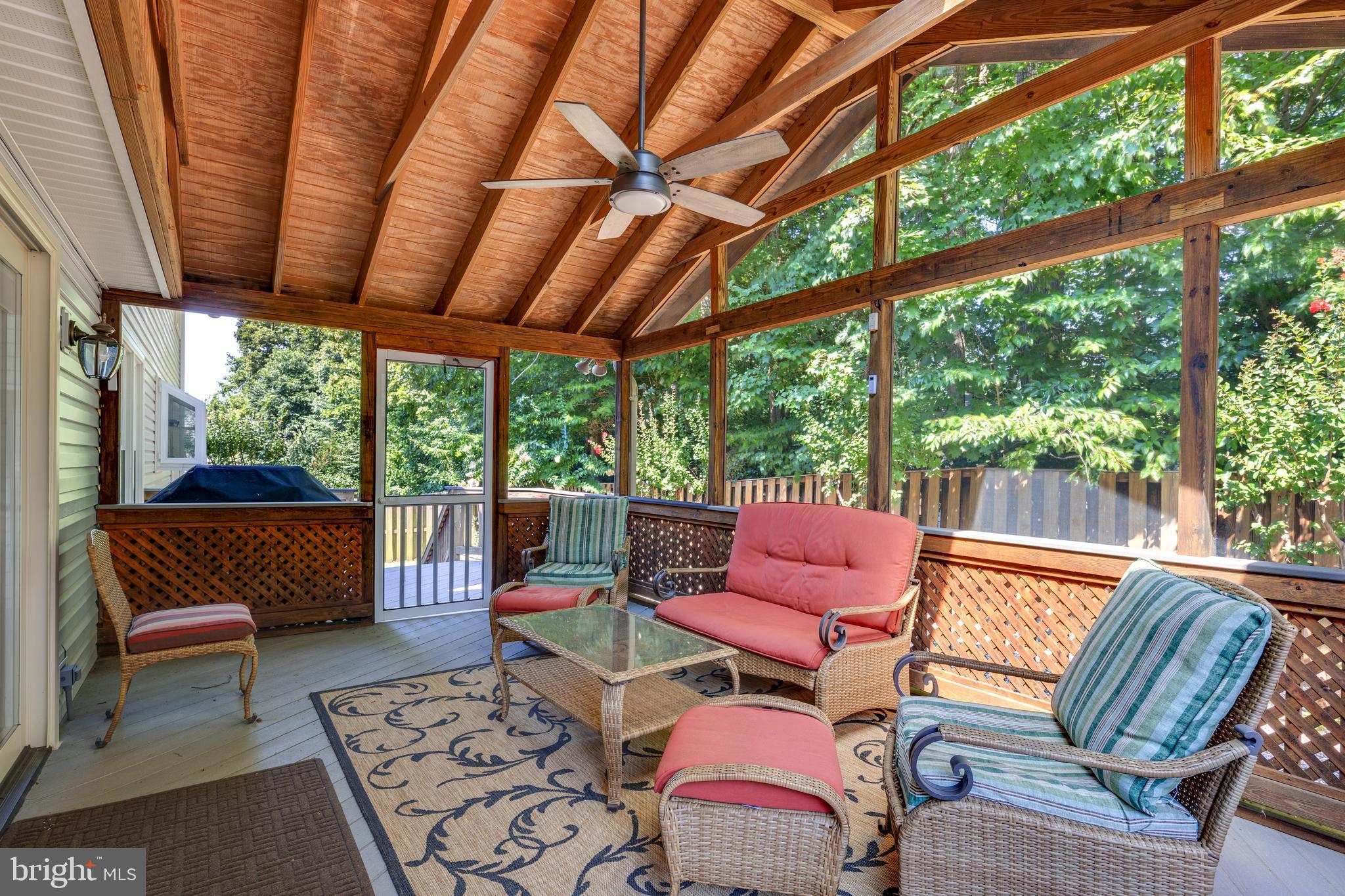 8536 Hooes Road Springfield, VA 22153 - Photo 40 of 49 Screened Porch