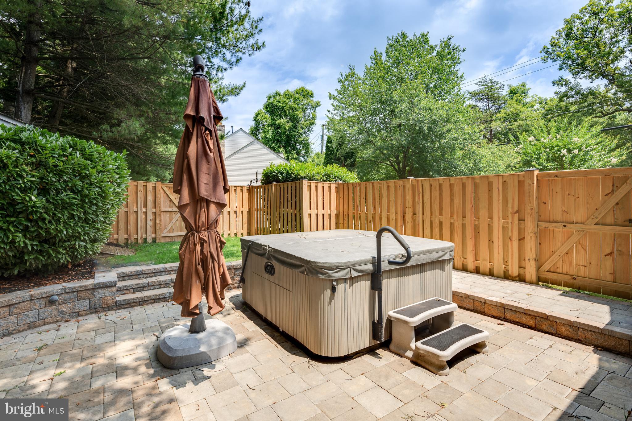 8536 Hooes Road Springfield, VA 22153 - Photo 42 of 49 Hot Tub & Patio